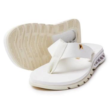 Imagem de Chinelo Kenner Rakka L7nnon Dyj04 All White Branco, 41
