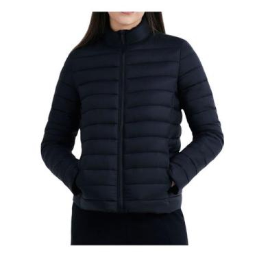 Imagem de Jaqueta Feminina Hering ML Puffer Preta - K0M0N10S1, GG, Bege