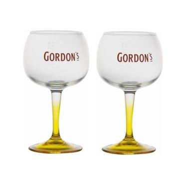 Imagem de Jogo de Taças para Gin Gordons Yellow 2 Peças de 600ML - GLOBIMPORT
