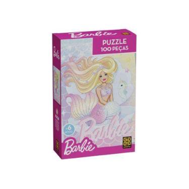 Imagem de Puzzle 100 Peças Barbie Brilhante - Grow