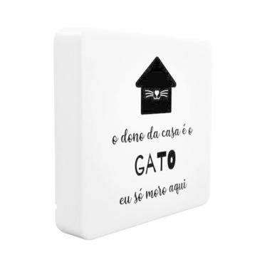 Imagem de Luminária Box Slim O Dono é O Gato Usb