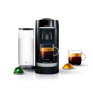 Imagem de Nespresso Vertuo Plus Deluxe Coffee and Espresso Mandle por De'longhi, Piano Black