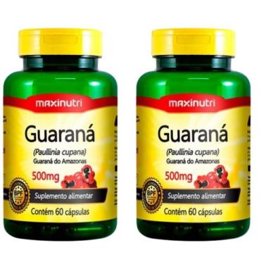 Imagem de KIT 2X Guaraná 60 cápsulas Maxinutri