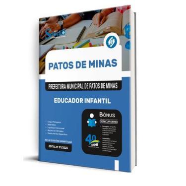 Imagem de Apostila SME Patos de Minas-MG - Educador Infantil - Editora Solução