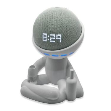 Imagem de Suporte Alexa Echo Dot - Robert Vinho Amazon, Branco