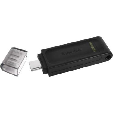 Imagem de Pen Drive 128GB USB-C Kingston Datatraveler 70, DT70/128GB  KINGSTON