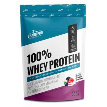 Imagem de Whey Protein 100 Pouch 900g Shark Pro-Unissex