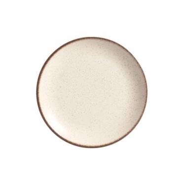 Imagem de Conjunto com 6 Pratos de Sobremesa Coup Vanilla 21cm - Alleanza Cerâmi