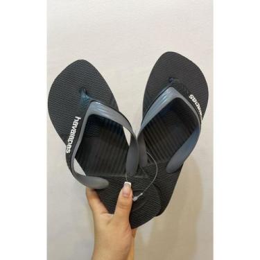 Imagem de Chinelo Dual - Masculino - Havaianas, Preto, 43/44