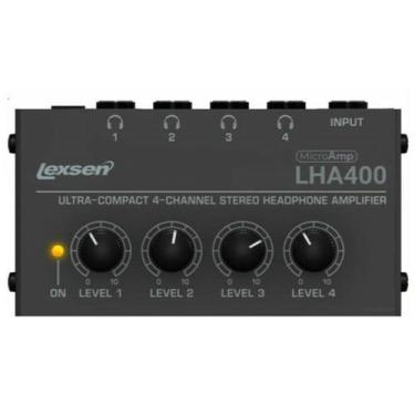 Imagem de Amplificador de Fone 4 Canais Powerplay Lexsen Lha400