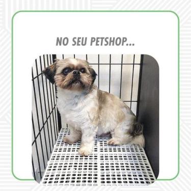 Imagem de Kit Kit 10 Peças Palete Pallet Estrado Piso Plastico 19cm x 24cm - Men