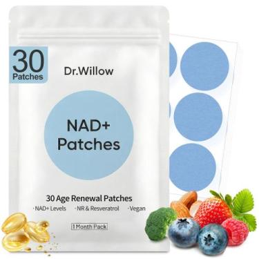 Imagem de Patches de NAD+ Dr.Willow 30 unidades Hipoalergênicos Antienvelhecimen