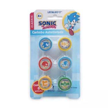 Imagem de Carimbo Sonic Autotintado 6 Unid. Leo&Leo