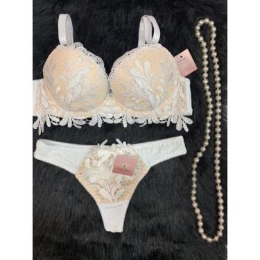 Imagem de Conjunto Suvion - perola negra sexy boutique, Branco, M