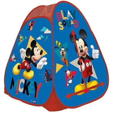 Imagem de Barraca Infantil Portatil Cabana Minnie Mickey World Disney - Zippy To