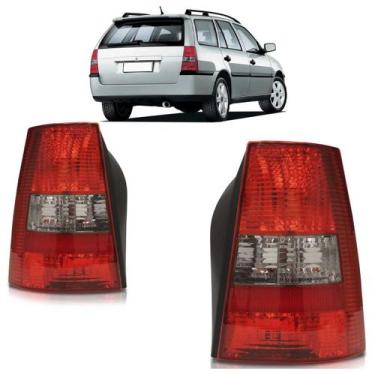 Imagem de Lanterna Traseira Parati G3 2003 2004 A 2005 Fase 2 Lente Estriada Acr