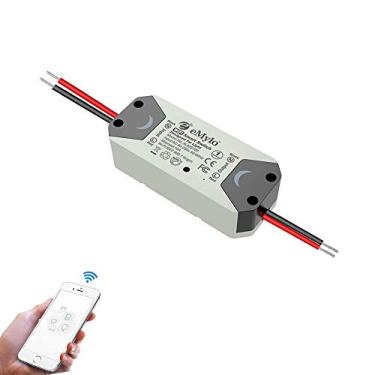 Imagem de Yasorn Interruptor Inteligente WiFi eMylo - Relé Sem Fio, Controle Remoto, Compatível com Alexa, Google Home, iPhone, Android - 1 Pacote