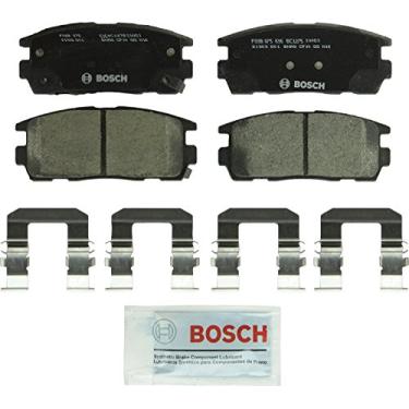 Imagem de BOSCH BC1275 QuietCast Conjunto de pastilhas de freio a disco de cerâmica premium - Compatível com Chevrolet Captiva Sport, Equinox; GMC Terrain; Pontiac Torrent; Saturn Vue; Suzuki XL-7; TRASEIRA