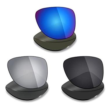 Imagem de 3 pares de lentes polarizadas de substituição da Mryok para óculos de sol Oakley Dispatch 2 – Opções
