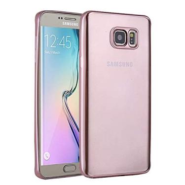 Imagem de Capa ultrafina para Galaxy S6 / G920 Capa protetora TPU galvanizada (preta) Capa traseira para telefone (cor: magenta)