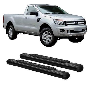 Imagem de Estribo Ranger 1995 a 2012 OVAL OBLONGO PRETO C/S