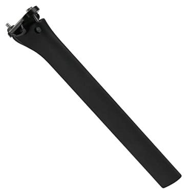 Imagem de Tubo de selim de selim, espigão de selim de fibra de carbono de bicicleta, poste de selim de selim, poste de apoio de selim de bicicleta(0 grau)