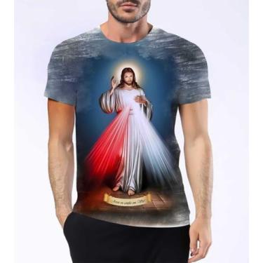 Imagem de Camisa Camiseta Jesus Cristo Messias Deus Cristão Cruz Hd 3 - Estilo K