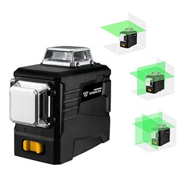 Imagem de Nível a laser Deko com alcance de trabalho de 30 metros 1 ano de Garantia - (kit completo como nas imagens)