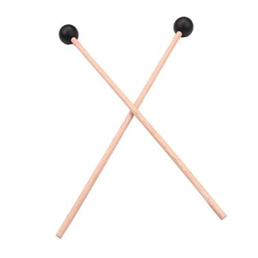 Imagem de LoveinDIY 2 pçs Marimba Mallet Tambor Martelo Cabeça de Borracha para Instrumentos de Percussão
