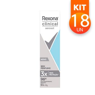 KIT DES CR REXONA CLINICAL CLASSIC C/3 48G - alexfarma