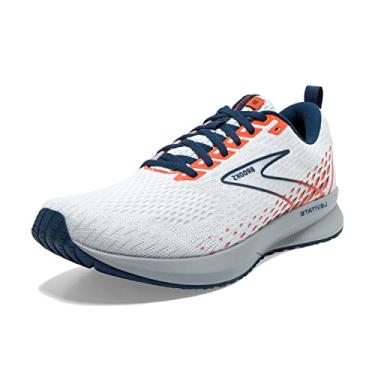 Imagem de Brooks Levitate 5 White/Titan/Flame 8 D (M)