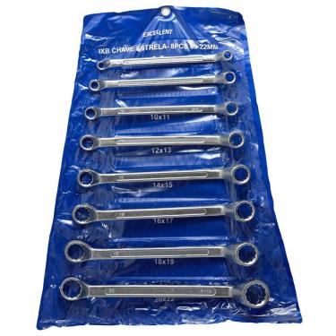 Imagem de Jogo De Chave Estrela 6 X 22Mm Com 8 Peças-Excellent-1Xb