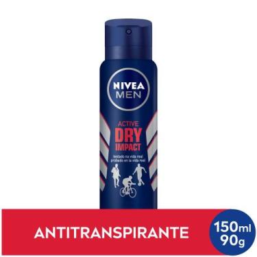 Imagem de Desodorante Nivea For Men Dry Impact Plus 48H Aerosol 150ml
