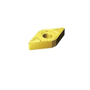 Imagem de HHIP 6000-7332 DNMG/DF 55 Degree Diamond-Negative Rake Carbide Insert, 0.0315" Nose Radius, 29/64" Length