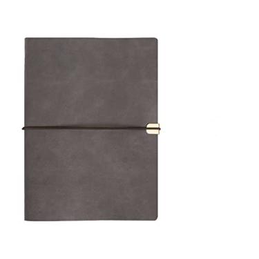 Imagem de A5 Notebook Couro PU Multicolorido Pasta encadernada Agenda Planners Livro de Orçamento Escritório de Negócios Material Escolar Papelaria, H, 21 pçs