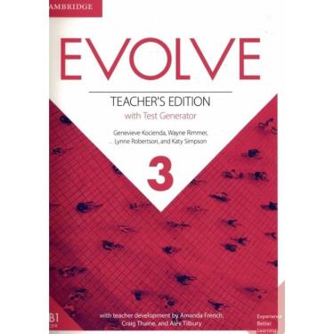 Imagem de Evolve 3 - Teacher´S Edition With Test Generator
23 X 2,3 X 27,6 Cm
Peso De Envio: 1,1 Kg