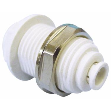 Imagem de John Guest Speedfit PP121208W 3/8OD - união de anteparo redutora de 1/4OD, pacote com 10