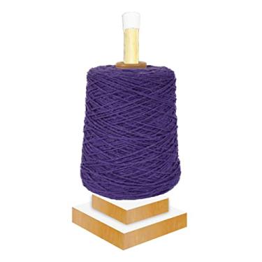 Imagem de Porta Novelo E Linha De Tricô E Crochê - Em Madeira