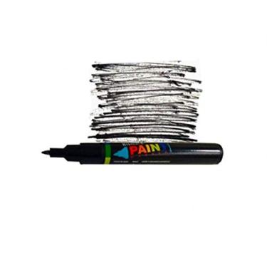 Imagem de Marcador Paint Marker, Bismark, PK05P1N15, Ponta Fina 1.0, Preto