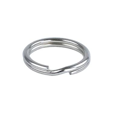 Imagem de Anéis de chave Paracord Planet Split – Aço com acabamento em níquel – Variedade de tamanhos e pacotes – Chaveiro com etiquetas de joias DIY