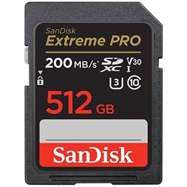 Imagem de SanDisk Cartão de memória Extreme PRO 512GB UHS-I U3 SDXC