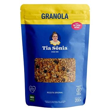 Imagem de Granola Tradicional Castanha Coco Fruta Pacote 200 gramas Tia Sônia
