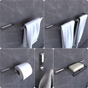 Imagem de Kit Acessórios Para Banheiro Cromado Empire 5 peças