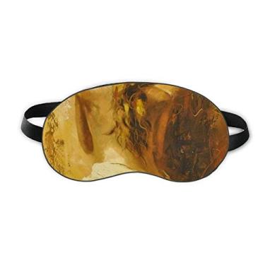 Imagem de Capa de sombra Blonde Back Babe Girl Pretty Gal Sleep Eye Shield Soft Night