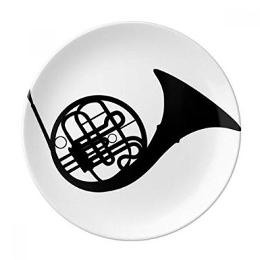 Imagem de Trompa, música clássica, linda, louca, prato decorativo de porcelana salver, louça, louça, louça, louça, louça, louça, louça, louça,