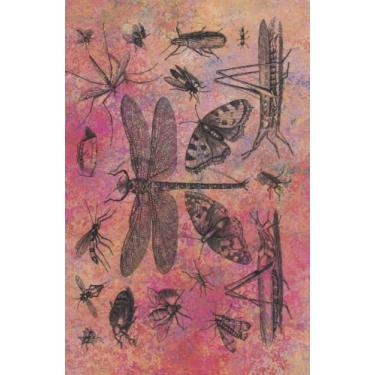 Imagem de Hardbound Field Journal: Vintage Style "Insects" Lined Notebook for Notes, Journaling, Lists or Passwords. Convenient Size 5.5" x 8.5". 200 College Ruled Pages (100 Sheets): Designed in Oregon, U.S.A.