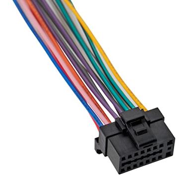 Imagem de Reposição de cablagem estéreo de áudio Sony WOLF para unidade de reposição de cabos, conector de 16 pinos para Sony Brand MEX-1HD, MEX-5HD, XAV-7W, MDX-800REC, S16C