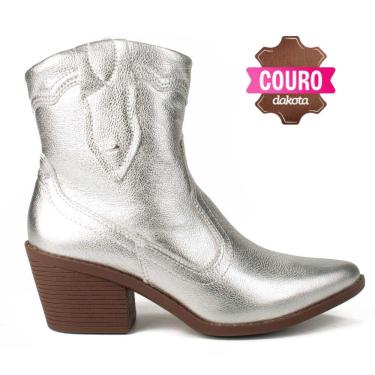 Imagem de Bota Country Dakota Western em Couro Cano Curto Feminino G6021