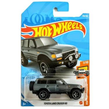 Imagem de Hot Wheels Toyota Land Cruiser 80 Cinza Trucks MATTEL GRX22