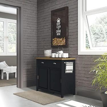 Imagem de Aparador Buffet Ditália 2 Gavetas 2 Portas Ba-145 Preto